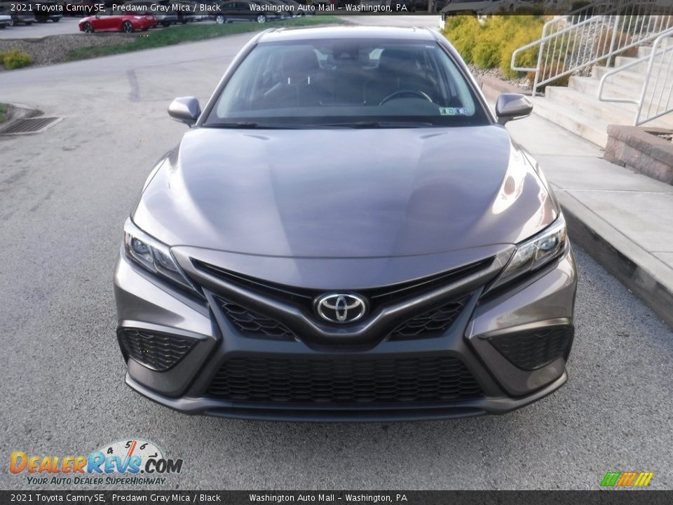 2021 Toyota Camry SE Predawn Gray Mica / Black Photo #11