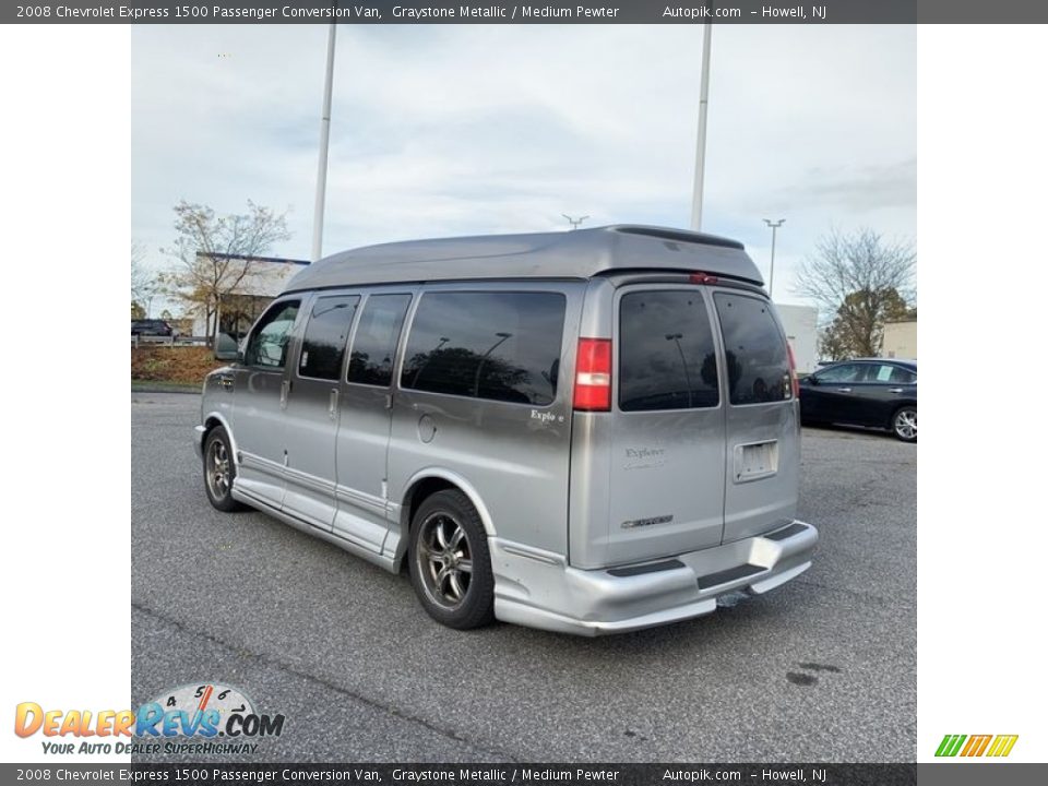 2008 Chevrolet Express 1500 Passenger Conversion Van Graystone Metallic / Medium Pewter Photo #4