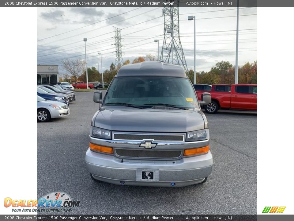 2008 Chevrolet Express 1500 Passenger Conversion Van Graystone Metallic / Medium Pewter Photo #6