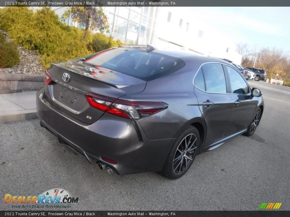 2021 Toyota Camry SE Predawn Gray Mica / Black Photo #16