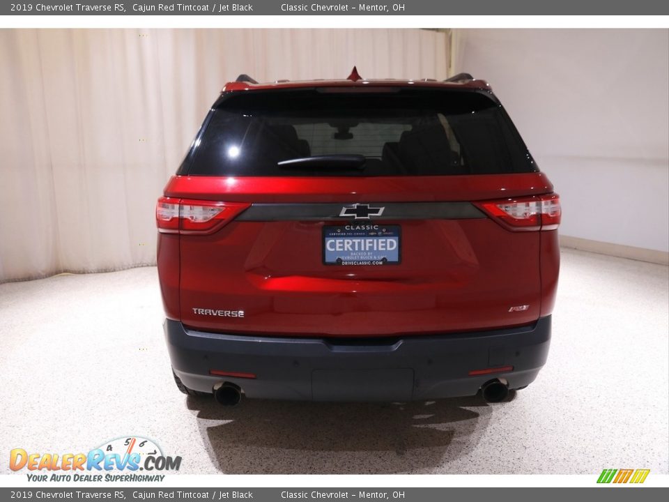 2019 Chevrolet Traverse RS Cajun Red Tintcoat / Jet Black Photo #20