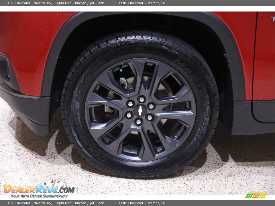 2019 Chevrolet Traverse RS Cajun Red Tintcoat / Jet Black Photo #22