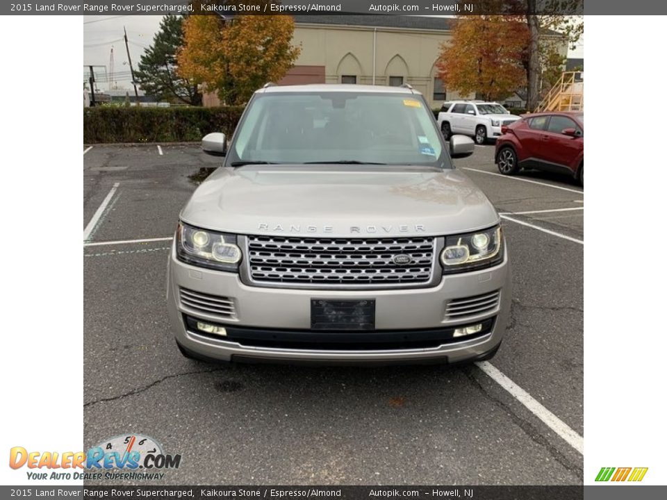 2015 Land Rover Range Rover Supercharged Kaikoura Stone / Espresso/Almond Photo #3