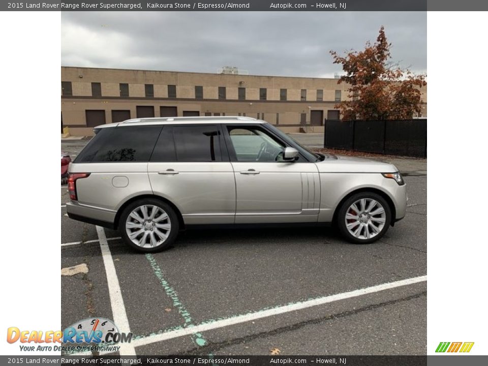 2015 Land Rover Range Rover Supercharged Kaikoura Stone / Espresso/Almond Photo #4