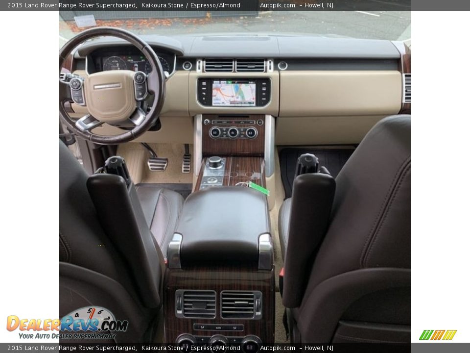 2015 Land Rover Range Rover Supercharged Kaikoura Stone / Espresso/Almond Photo #11