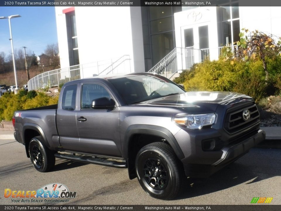 2020 Toyota Tacoma SR Access Cab 4x4 Magnetic Gray Metallic / Cement Photo #1