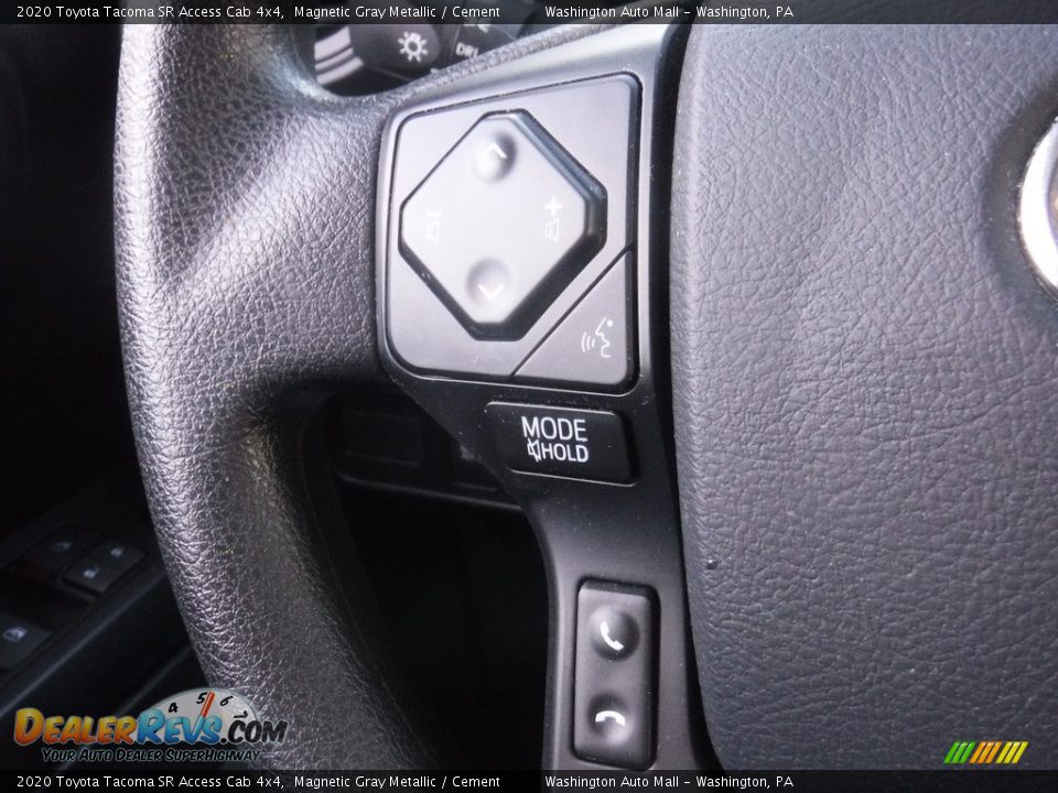 2020 Toyota Tacoma SR Access Cab 4x4 Magnetic Gray Metallic / Cement Photo #7