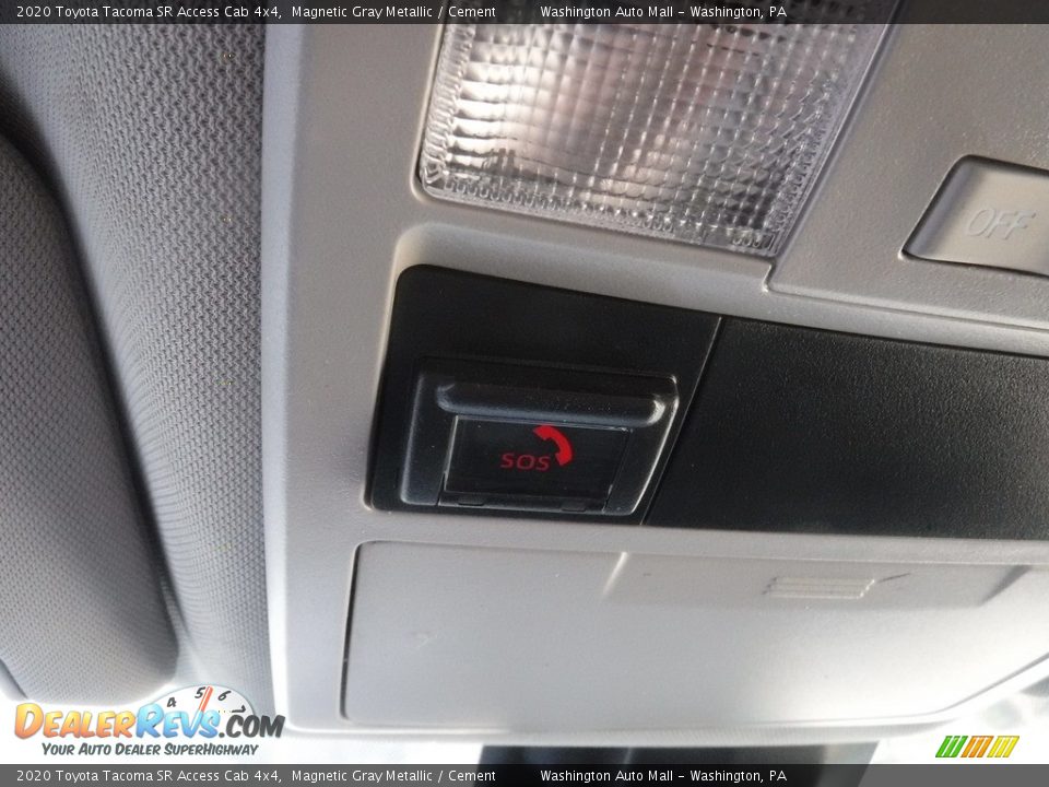 2020 Toyota Tacoma SR Access Cab 4x4 Magnetic Gray Metallic / Cement Photo #9