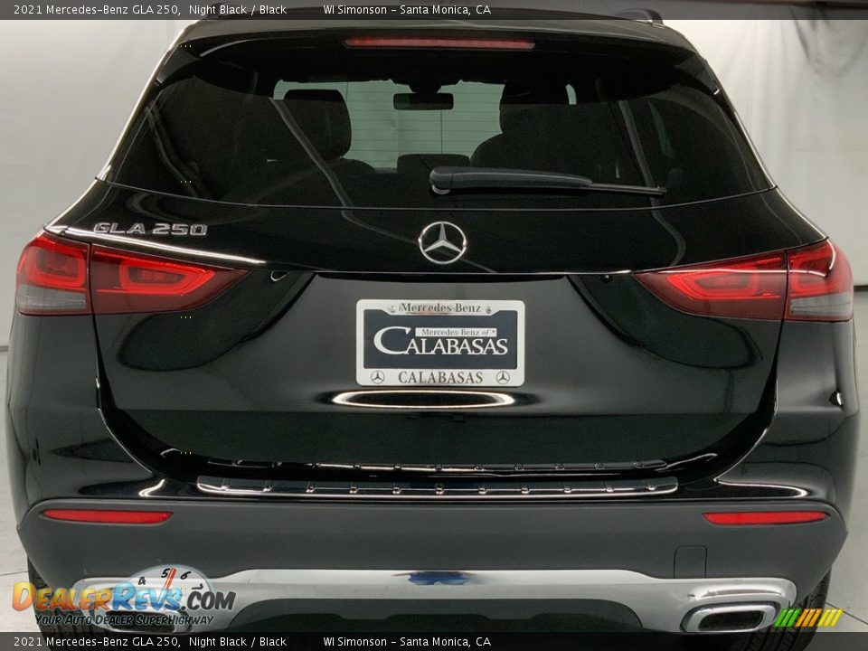 2021 Mercedes-Benz GLA 250 Night Black / Black Photo #7