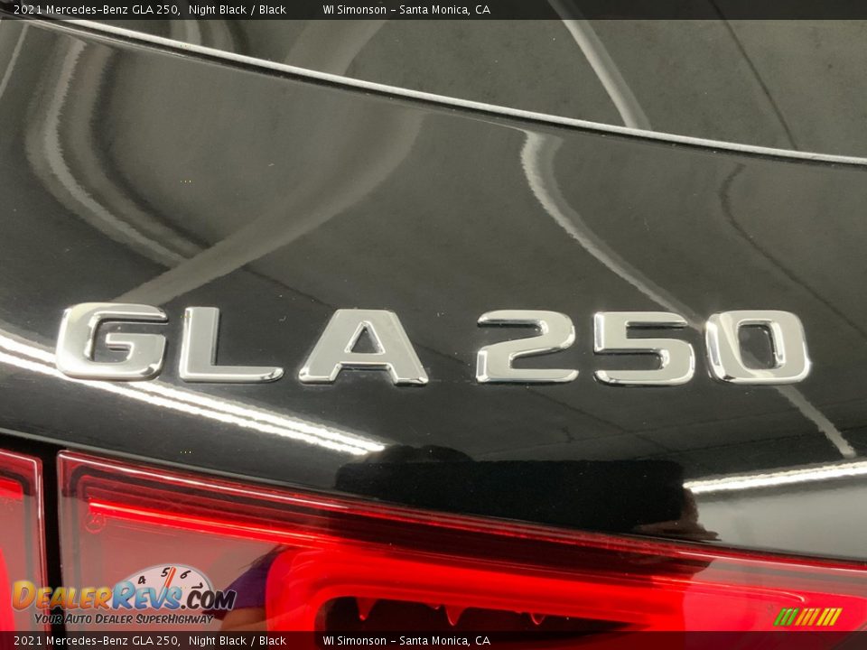 2021 Mercedes-Benz GLA 250 Night Black / Black Photo #11