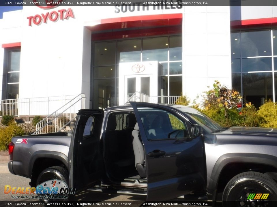 2020 Toyota Tacoma SR Access Cab 4x4 Magnetic Gray Metallic / Cement Photo #21