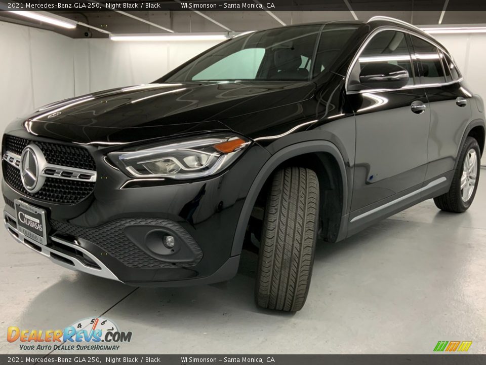 2021 Mercedes-Benz GLA 250 Night Black / Black Photo #14