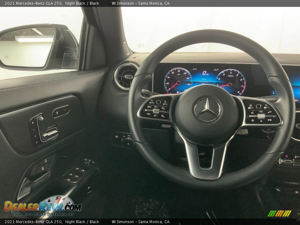 2021 Mercedes-Benz GLA 250 Night Black / Black Photo #24