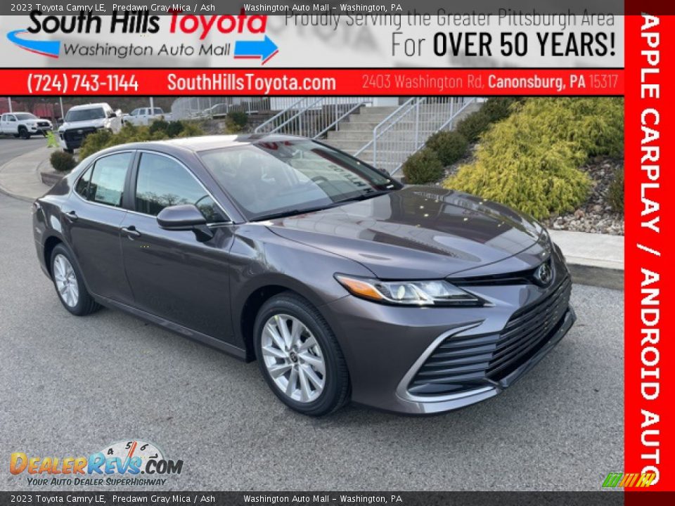 2023 Toyota Camry LE Predawn Gray Mica / Ash Photo #1