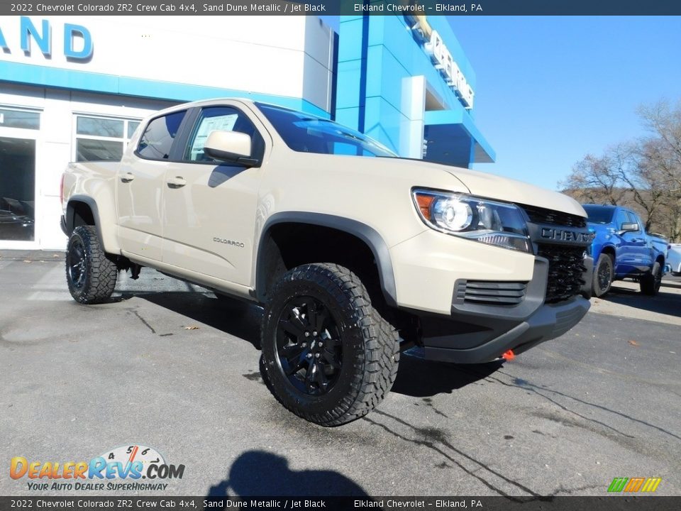 2022 Chevrolet Colorado ZR2 Crew Cab 4x4 Sand Dune Metallic / Jet Black Photo #2