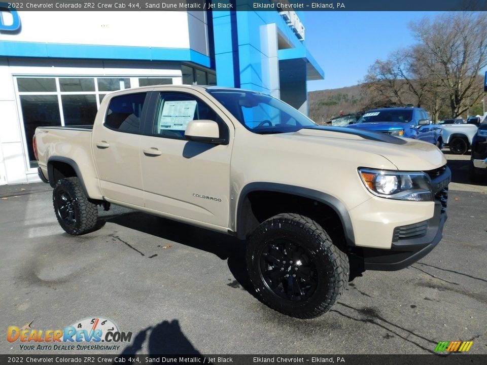 Sand Dune Metallic 2022 Chevrolet Colorado ZR2 Crew Cab 4x4 Photo #3