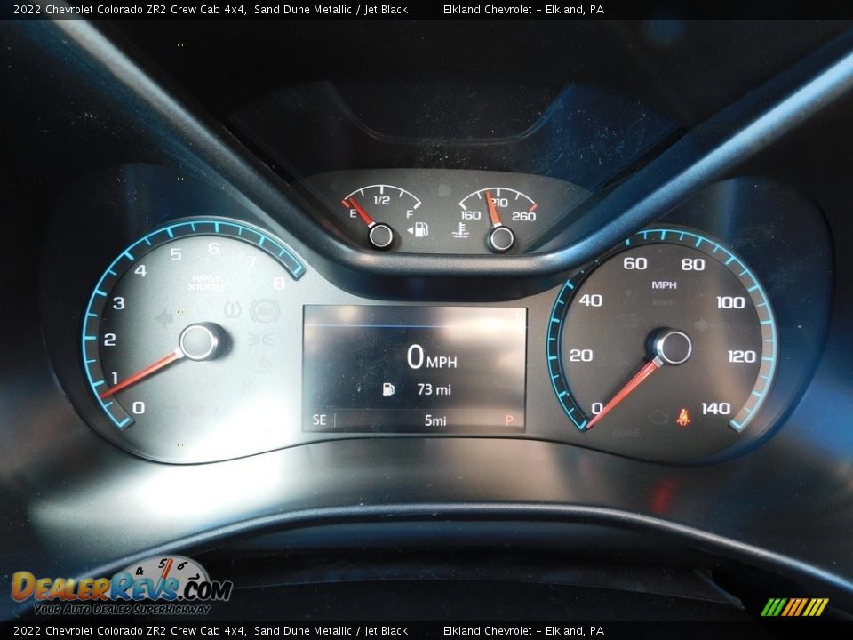 2022 Chevrolet Colorado ZR2 Crew Cab 4x4 Gauges Photo #29