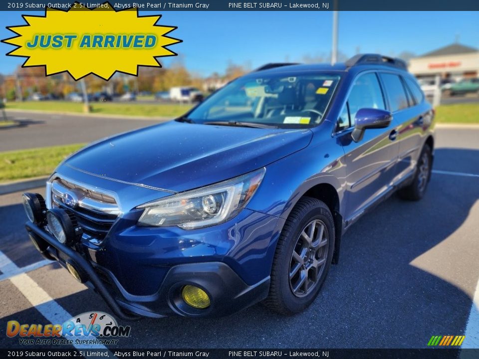 2019 Subaru Outback 2.5i Limited Abyss Blue Pearl / Titanium Gray Photo #1