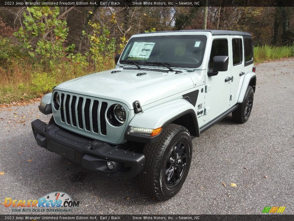 2023 Jeep Wrangler Unlimited Freedom Edition 4x4 Earl / Black Photo #2