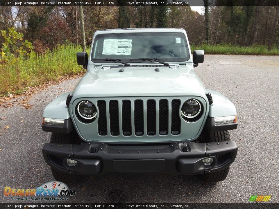 2023 Jeep Wrangler Unlimited Freedom Edition 4x4 Earl / Black Photo #3