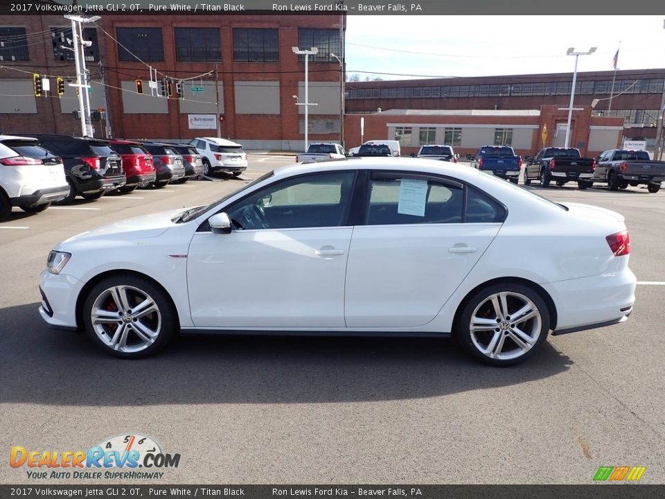 Pure White 2017 Volkswagen Jetta GLI 2.0T Photo #5