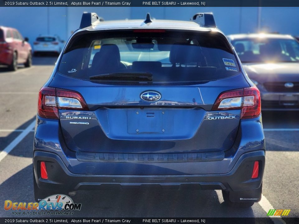 2019 Subaru Outback 2.5i Limited Abyss Blue Pearl / Titanium Gray Photo #6