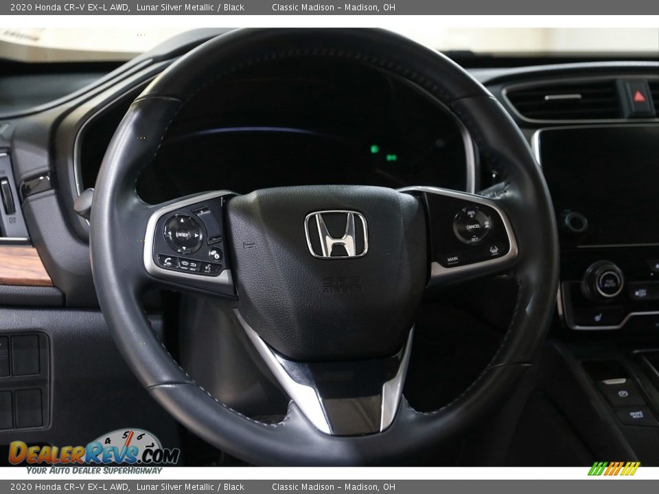 2020 Honda CR-V EX-L AWD Lunar Silver Metallic / Black Photo #7