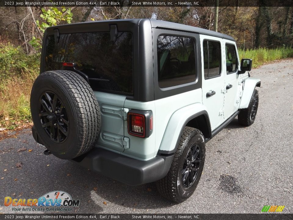 2023 Jeep Wrangler Unlimited Freedom Edition 4x4 Earl / Black Photo #6