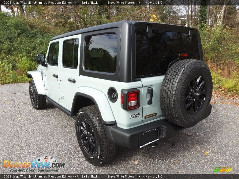 2023 Jeep Wrangler Unlimited Freedom Edition 4x4 Earl / Black Photo #8