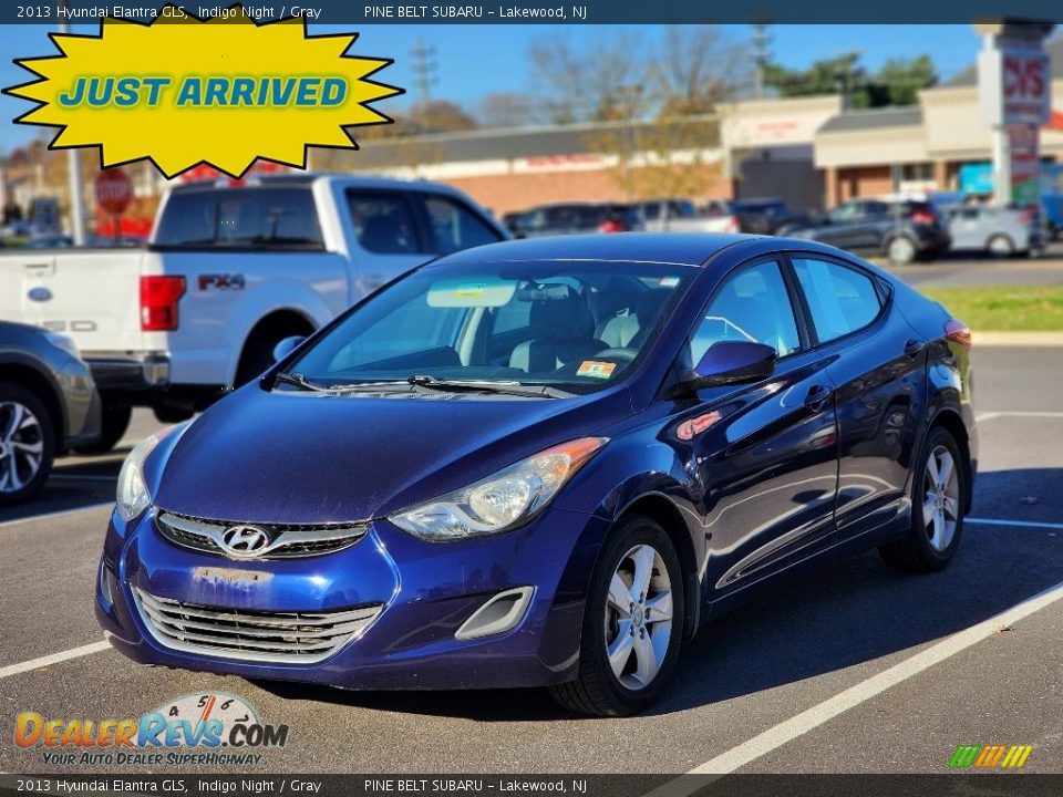 2013 Hyundai Elantra GLS Indigo Night / Gray Photo #1