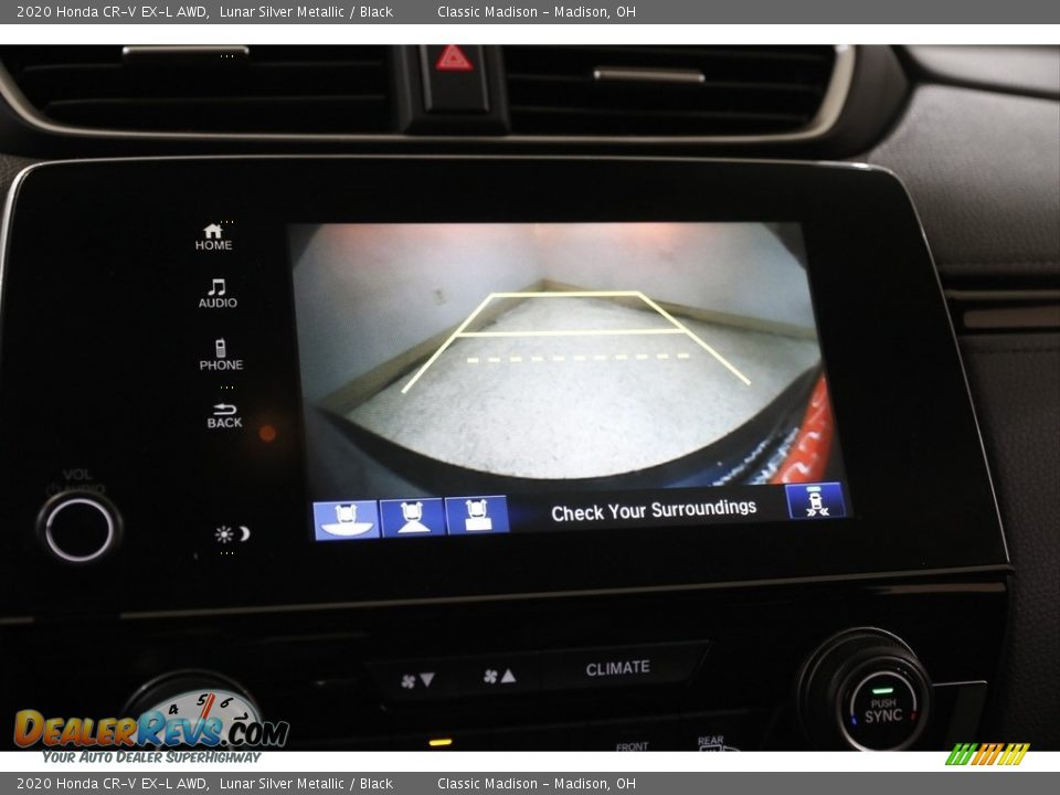 2020 Honda CR-V EX-L AWD Lunar Silver Metallic / Black Photo #12