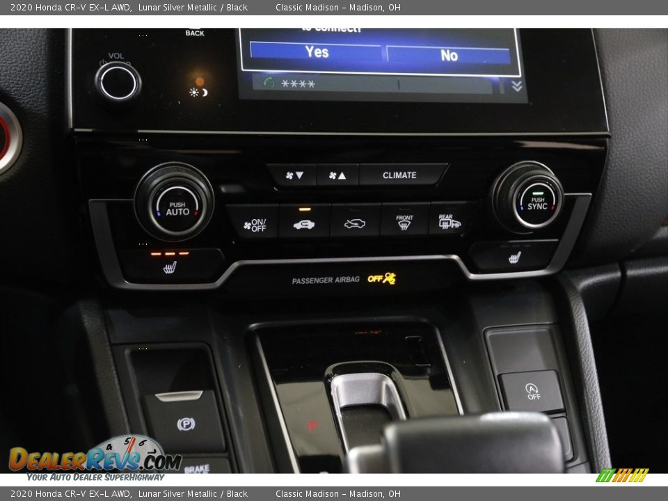 2020 Honda CR-V EX-L AWD Lunar Silver Metallic / Black Photo #13