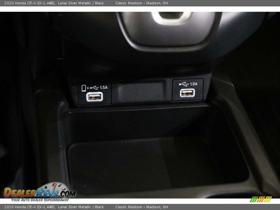 2020 Honda CR-V EX-L AWD Lunar Silver Metallic / Black Photo #16