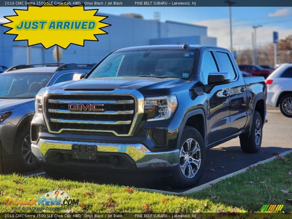 2019 GMC Sierra 1500 SLE Crew Cab 4WD Onyx Black / Jet Black Photo #1