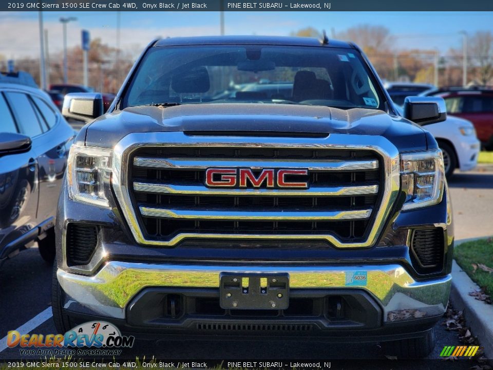 2019 GMC Sierra 1500 SLE Crew Cab 4WD Onyx Black / Jet Black Photo #3