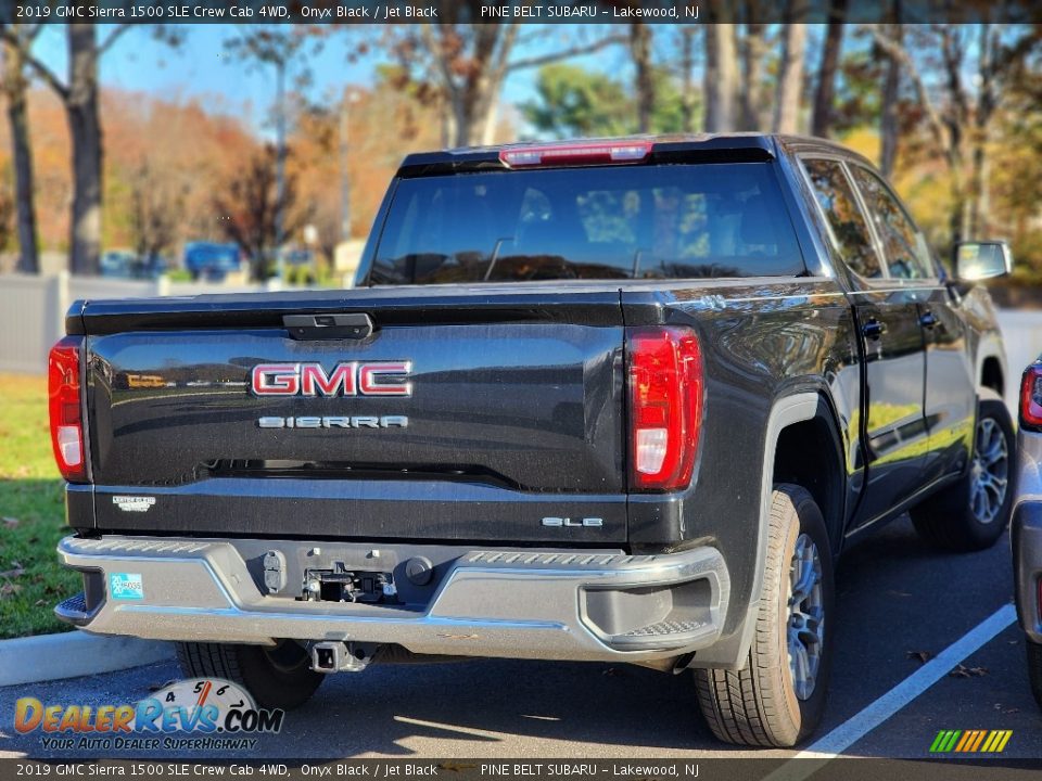 2019 GMC Sierra 1500 SLE Crew Cab 4WD Onyx Black / Jet Black Photo #5