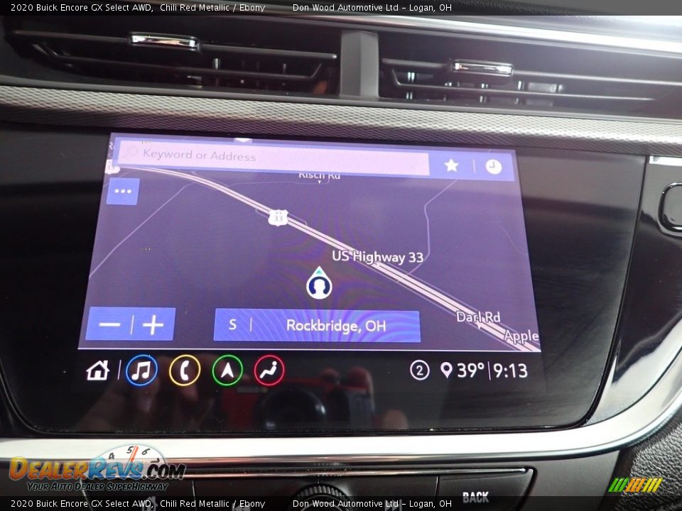 2020 Buick Encore GX Select AWD Chili Red Metallic / Ebony Photo #3