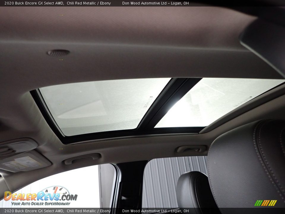 2020 Buick Encore GX Select AWD Chili Red Metallic / Ebony Photo #6