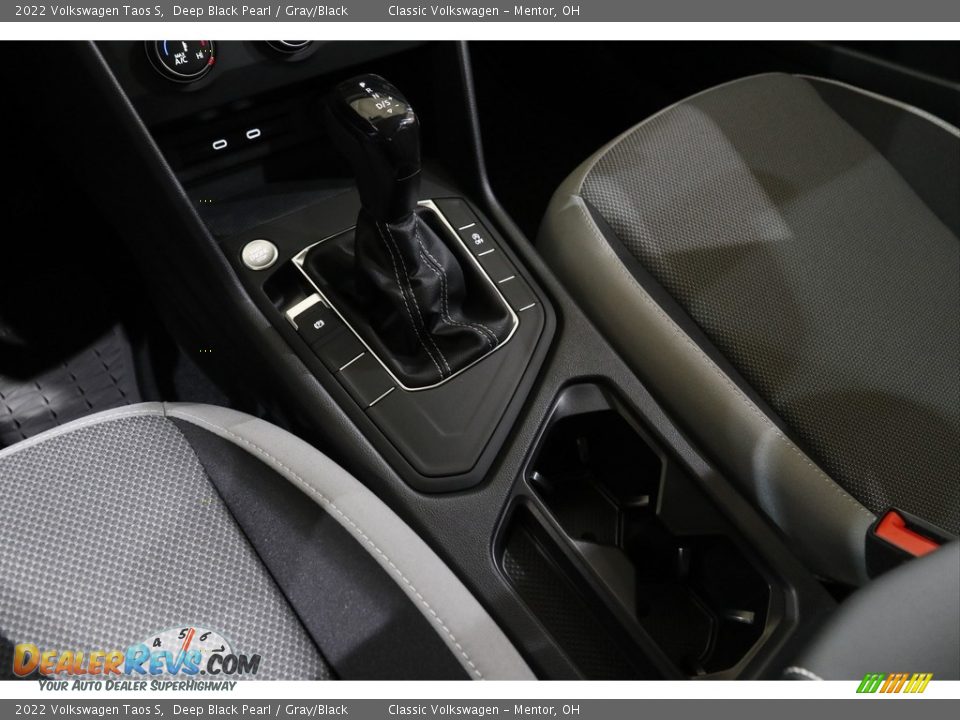 2022 Volkswagen Taos S Deep Black Pearl / Gray/Black Photo #13