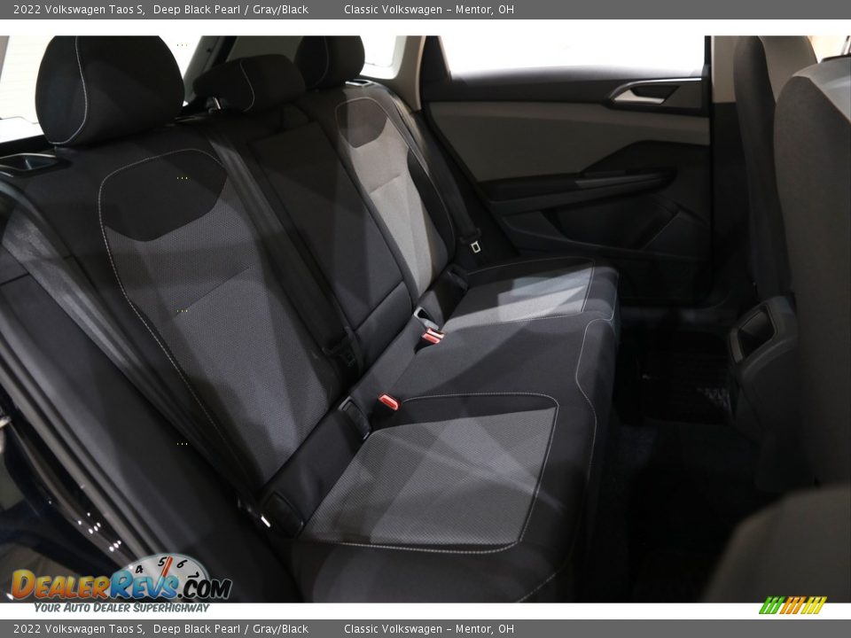2022 Volkswagen Taos S Deep Black Pearl / Gray/Black Photo #15