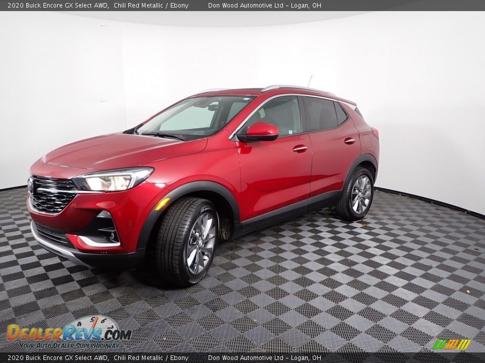 2020 Buick Encore GX Select AWD Chili Red Metallic / Ebony Photo #8
