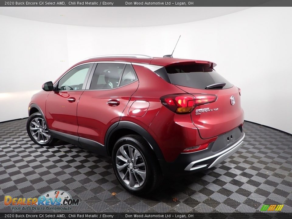 2020 Buick Encore GX Select AWD Chili Red Metallic / Ebony Photo #9