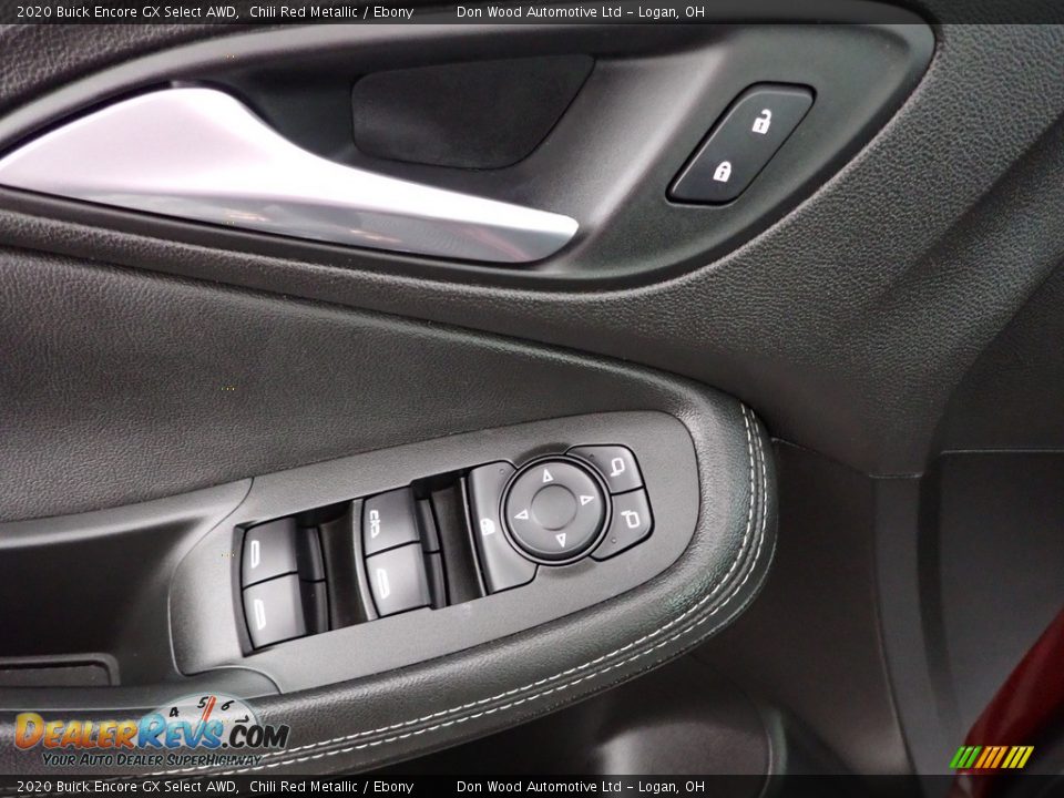 2020 Buick Encore GX Select AWD Chili Red Metallic / Ebony Photo #15