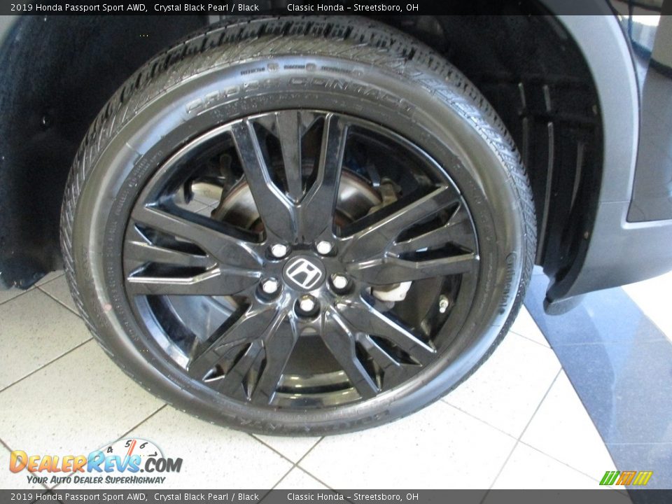 2019 Honda Passport Sport AWD Crystal Black Pearl / Black Photo #5