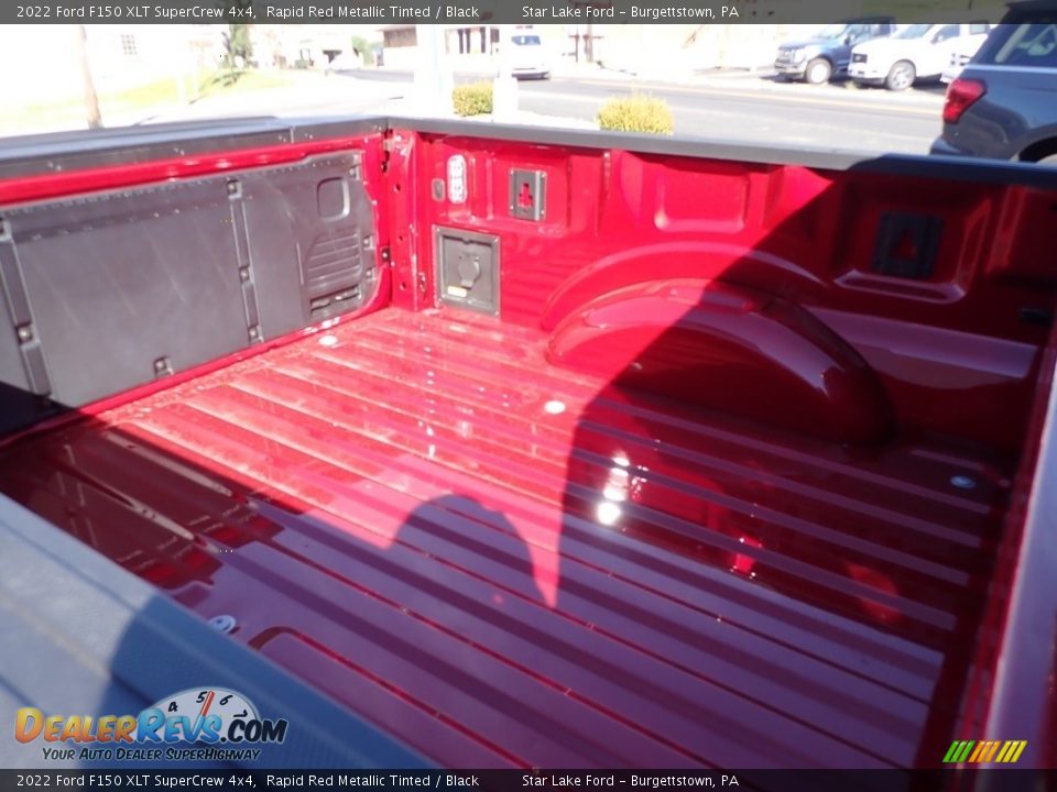 2022 Ford F150 XLT SuperCrew 4x4 Rapid Red Metallic Tinted / Black Photo #11