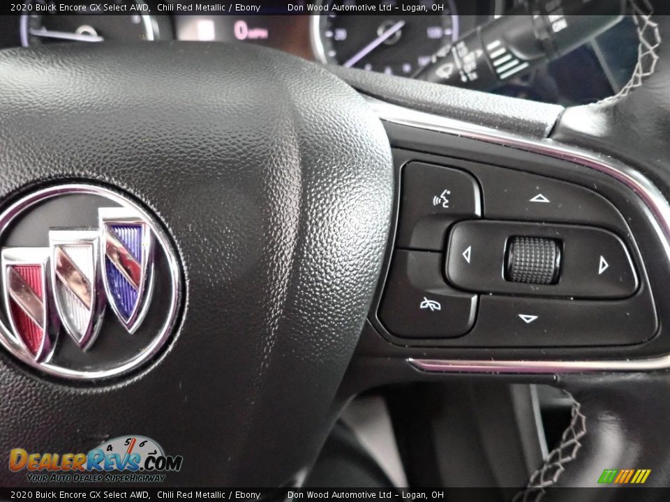 2020 Buick Encore GX Select AWD Chili Red Metallic / Ebony Photo #20