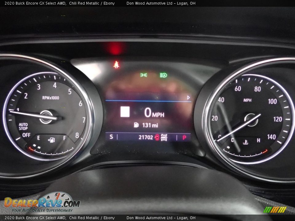 2020 Buick Encore GX Select AWD Chili Red Metallic / Ebony Photo #21