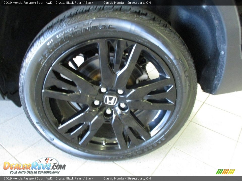 2019 Honda Passport Sport AWD Crystal Black Pearl / Black Photo #11
