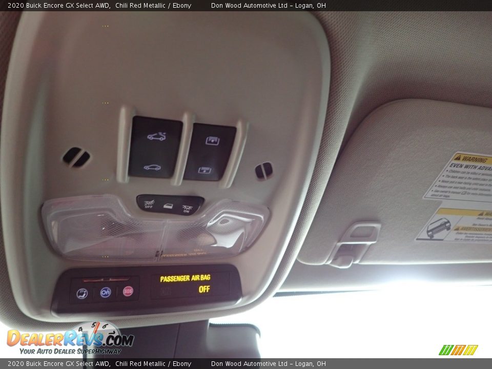2020 Buick Encore GX Select AWD Chili Red Metallic / Ebony Photo #25
