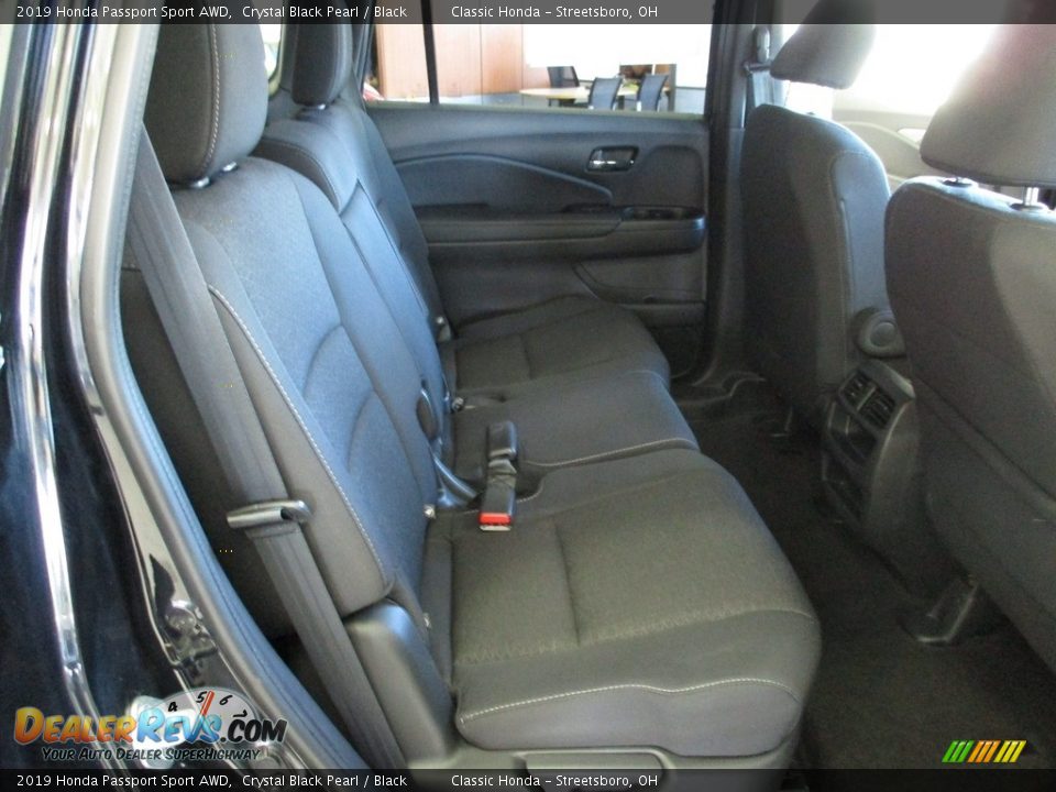2019 Honda Passport Sport AWD Crystal Black Pearl / Black Photo #19
